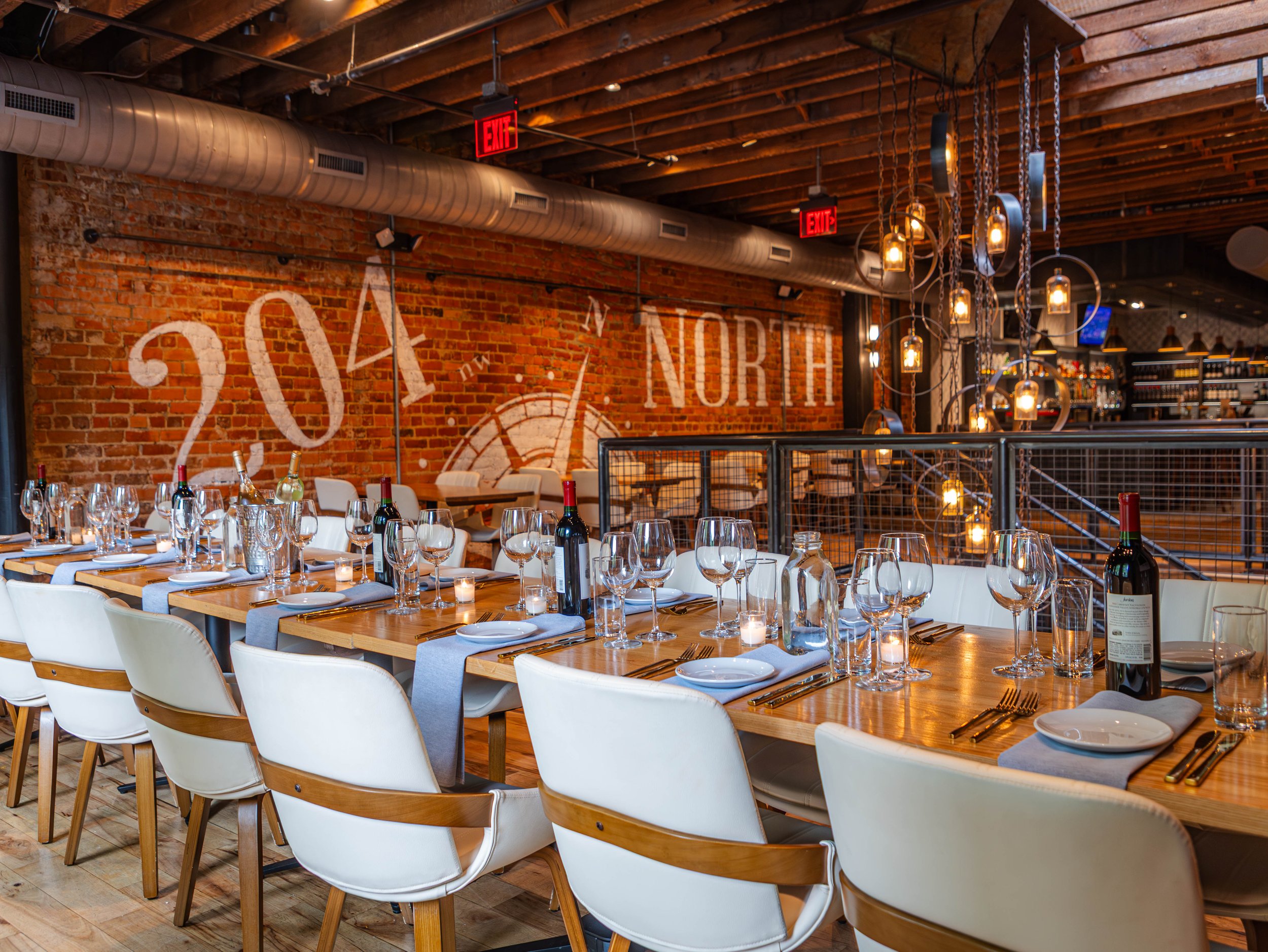 Semi-Private (2nd Floor - Event Venue) at 204 North Kitchen & Cocktails