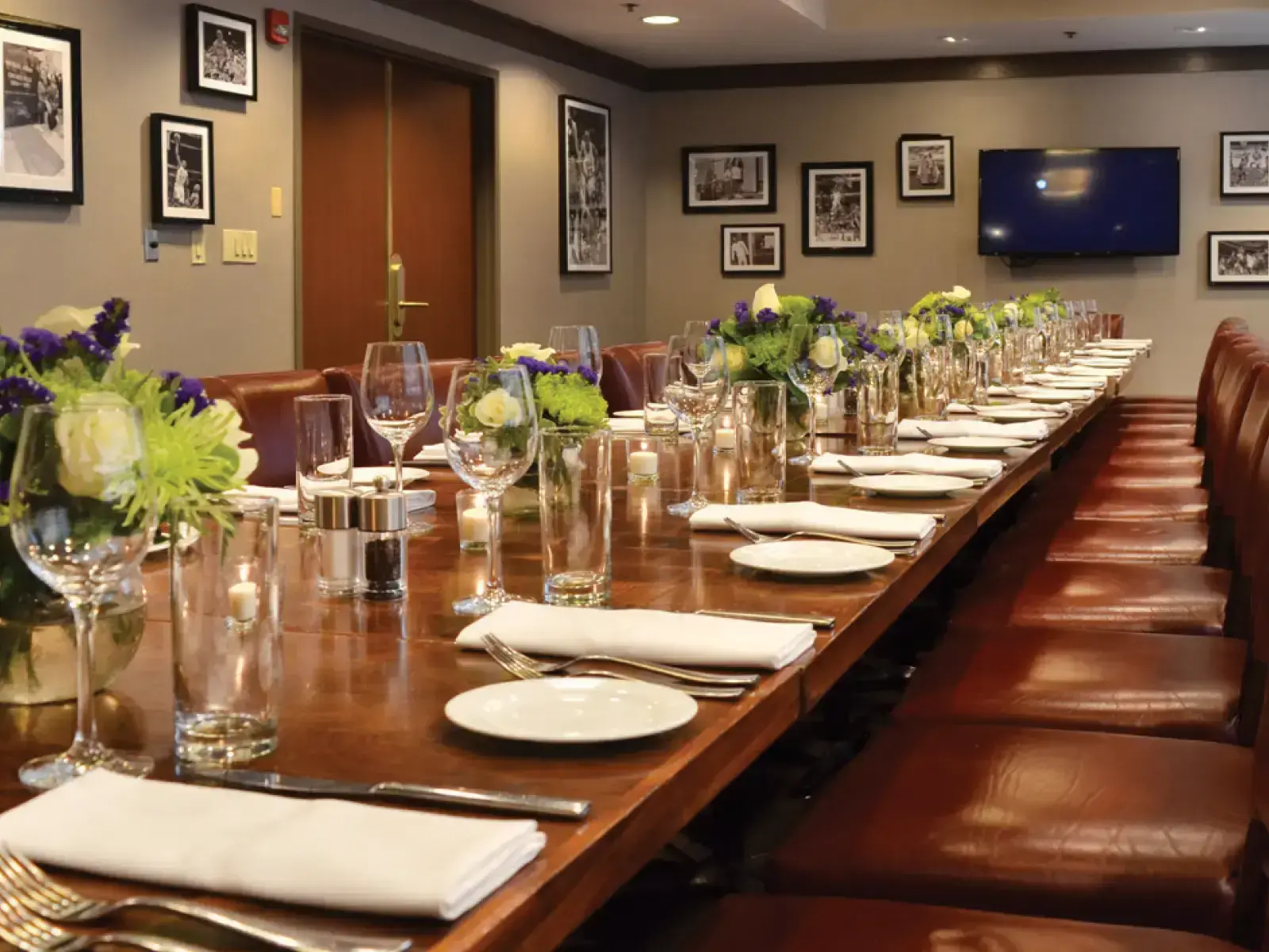Prime rooms 1 & 2 at Michael Jordan's Steak House Chicago