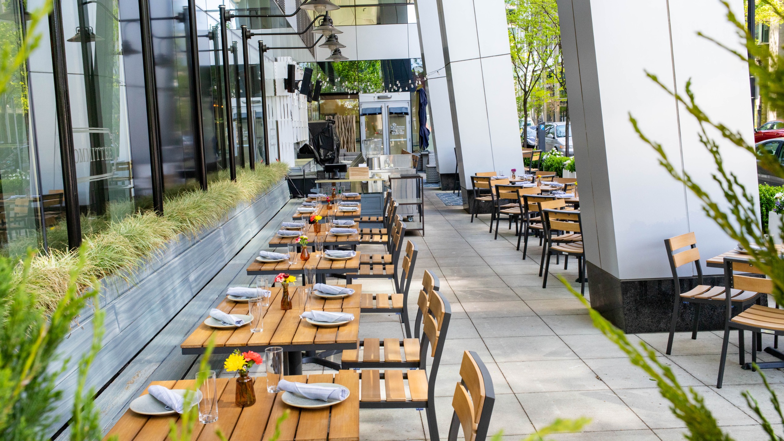 Outdoor Patio at Committee