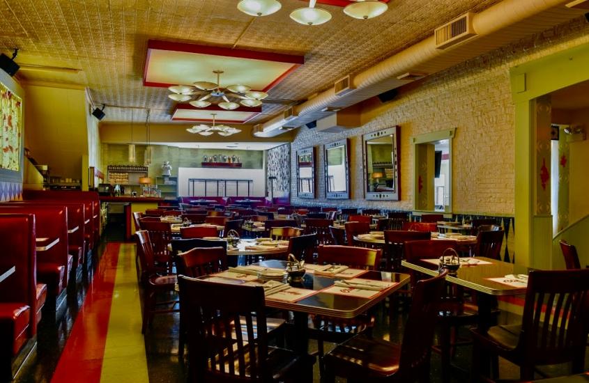 Main Dining Room at Club Lucky