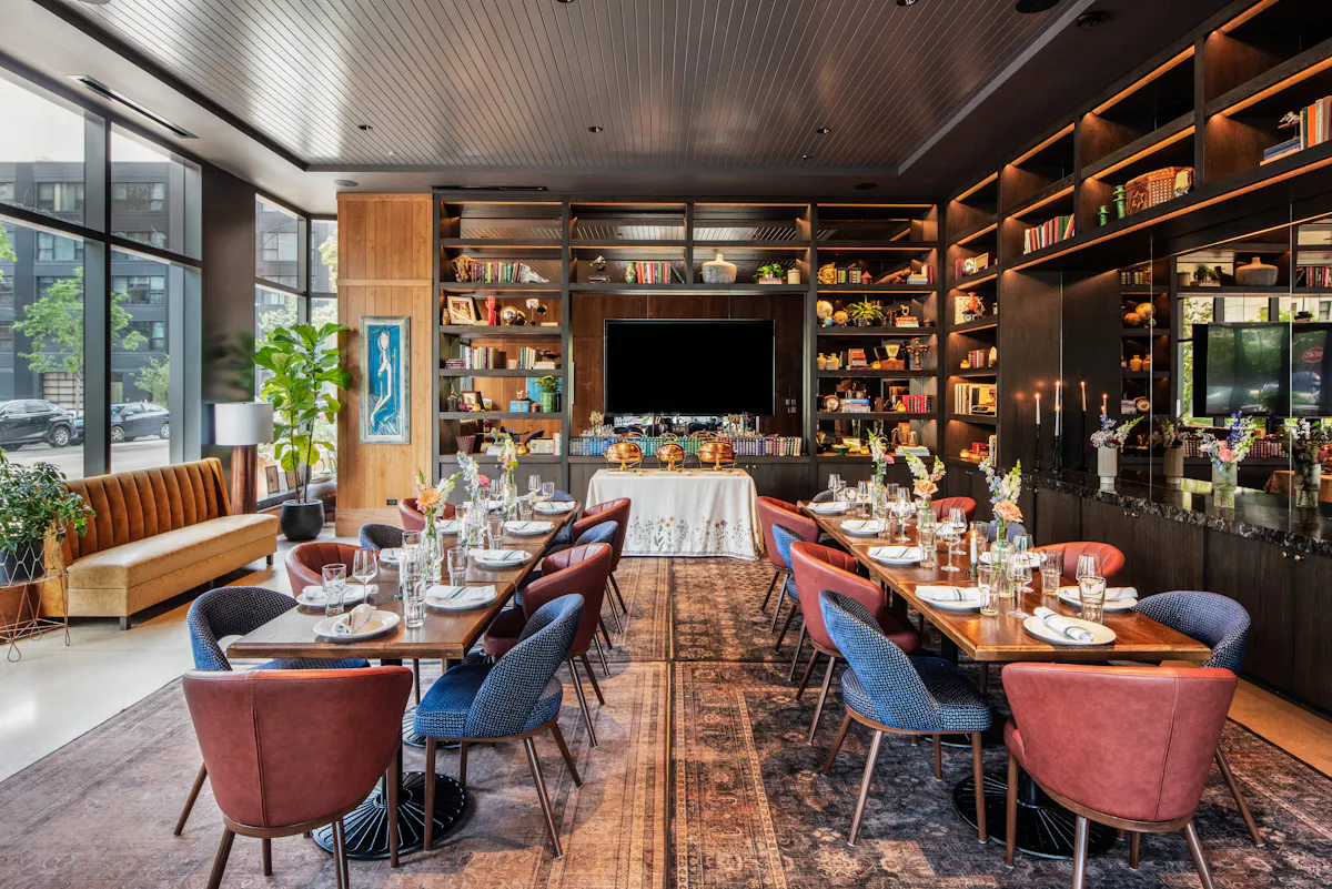 The Private Dining Room at DJ's Great Room