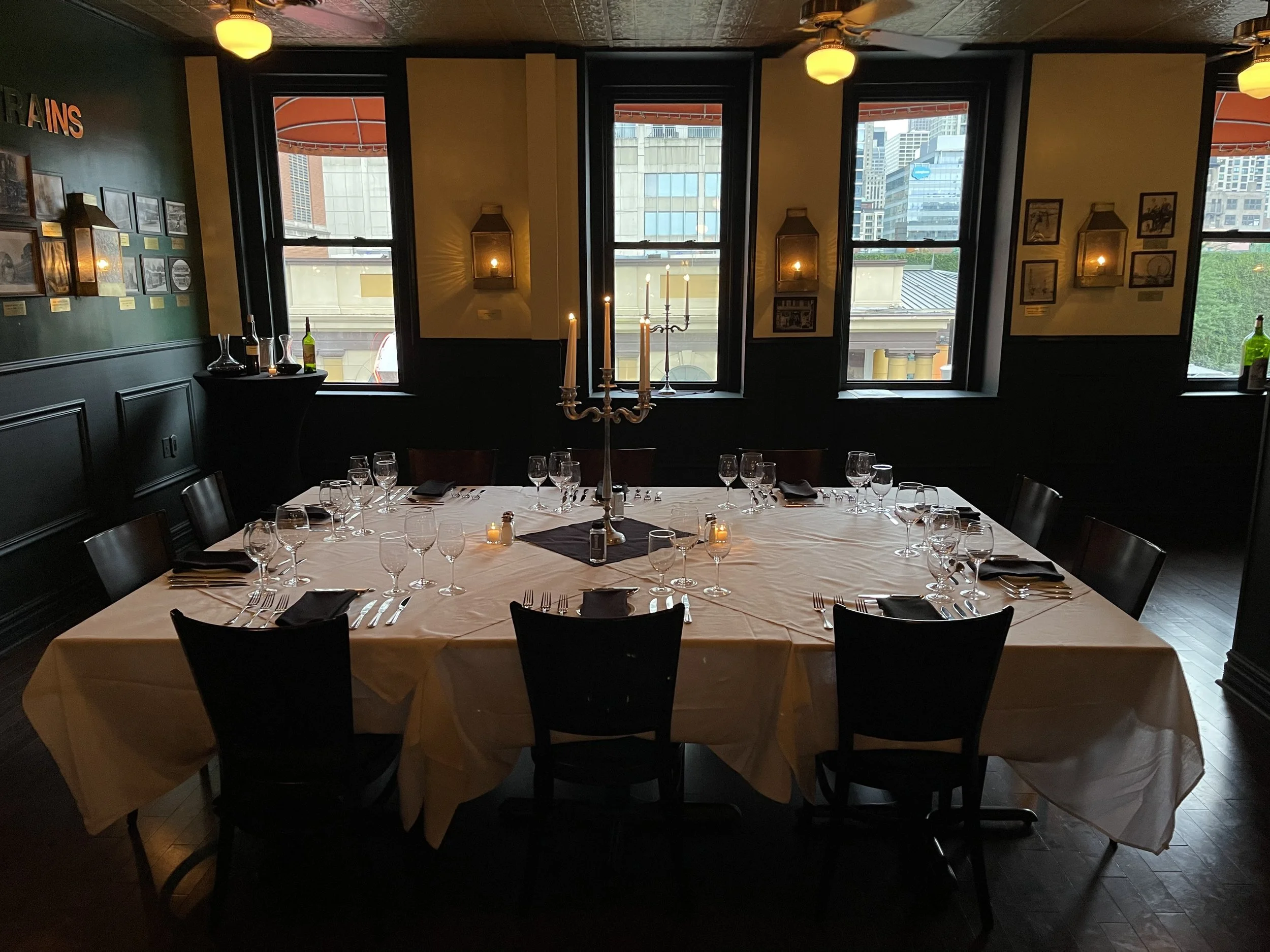 Chicago Chop House private dining 2