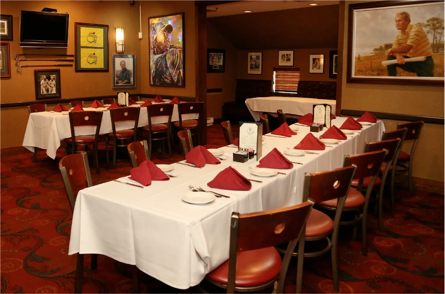 The Original — Skybox (Golf Room) at Montgomery Inn The Boathouse