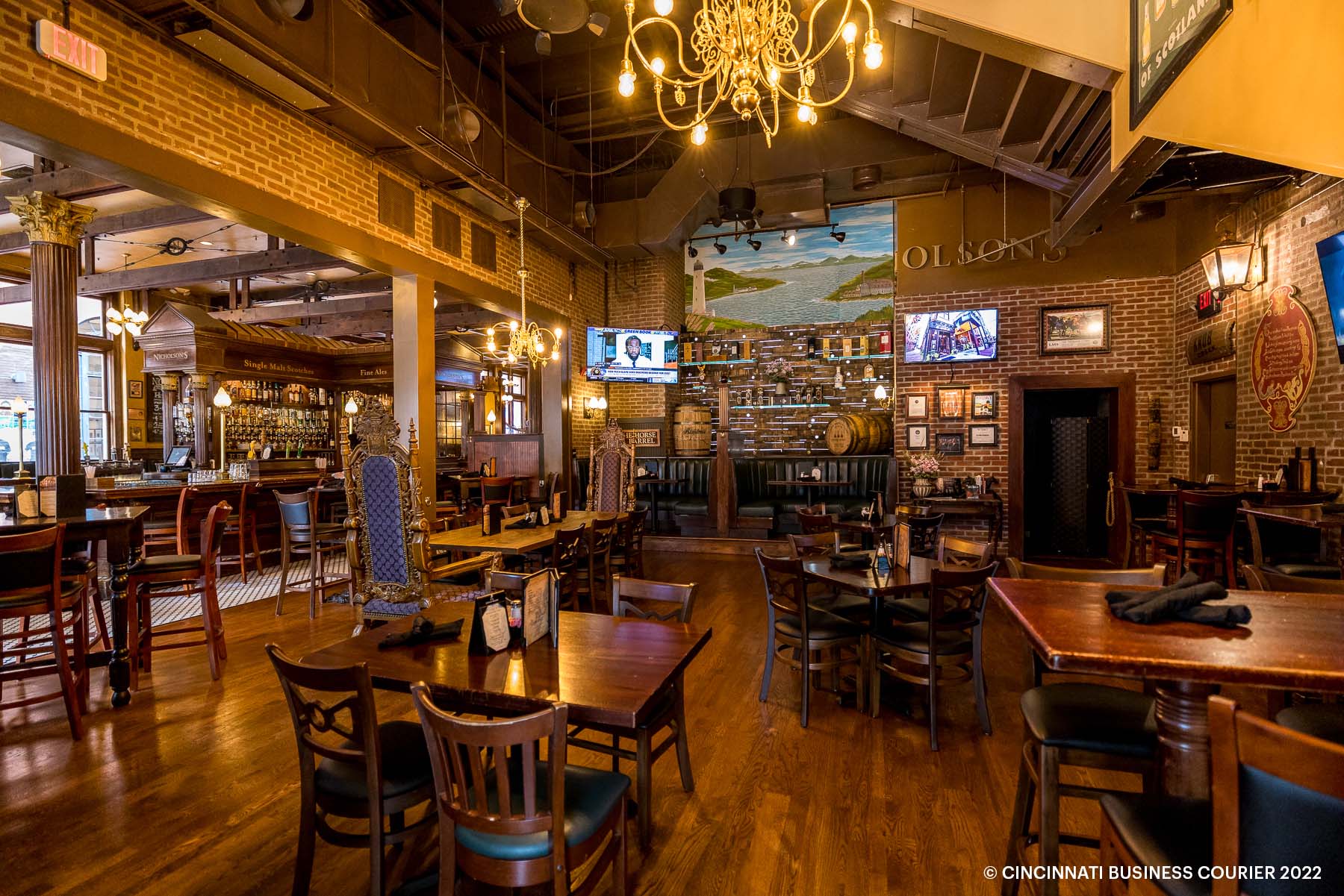 The Horse & Barrel Room at Nicholson's Fine Food & Whiskey