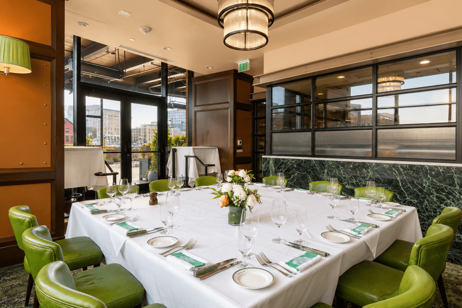 Smith & Wollensky - Boston Atlantic Wharf private dining 5