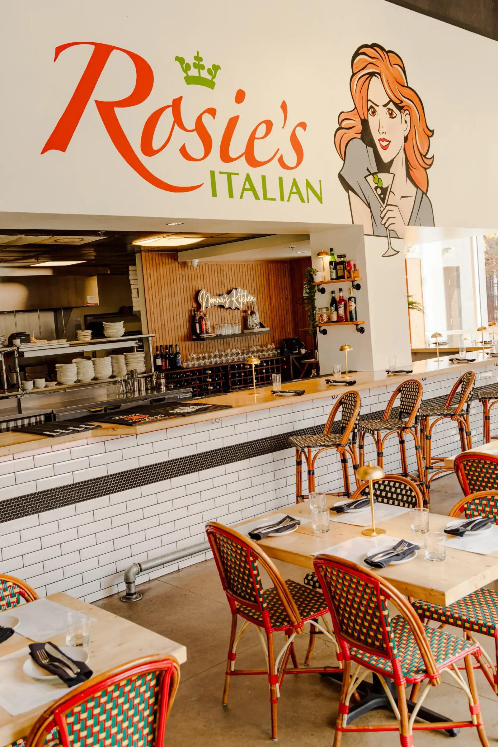 Rosie's Italian private dining 3