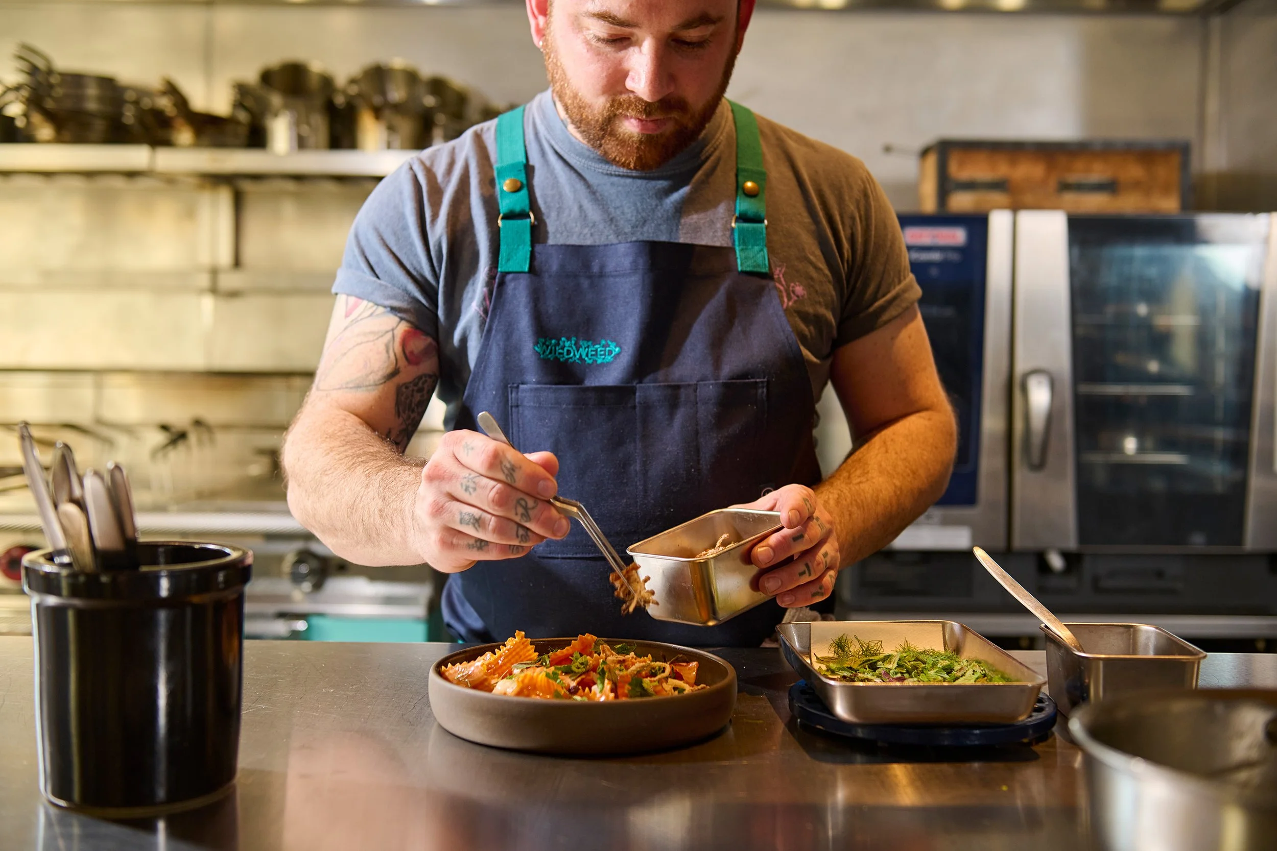 Chef's counter at Wildweed