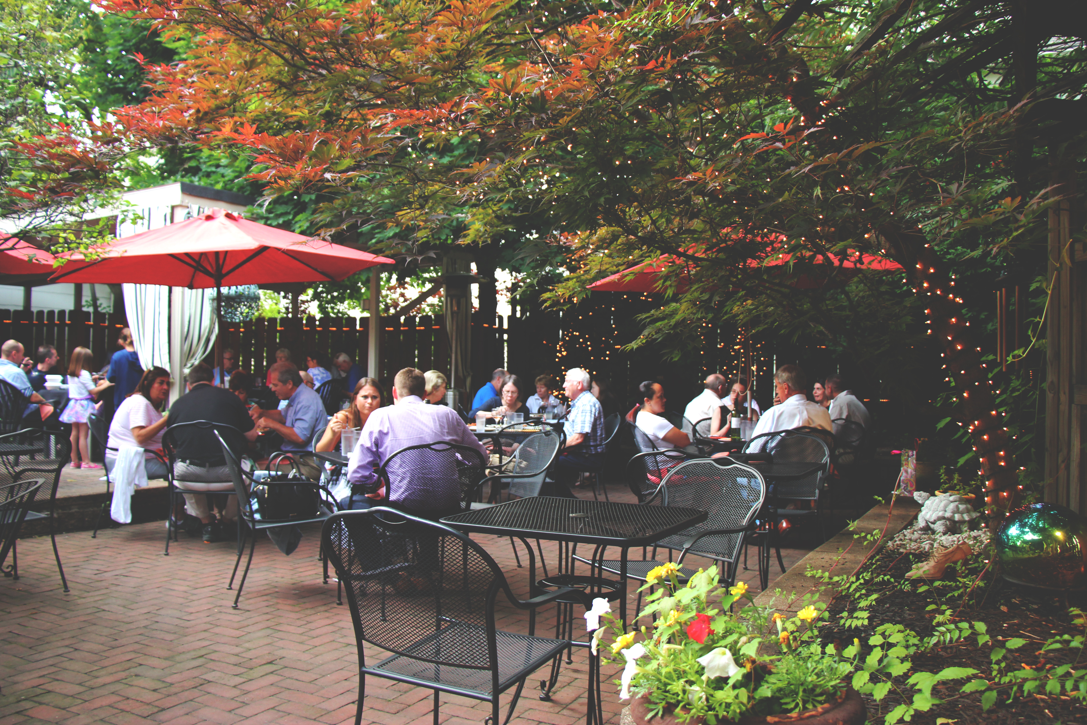 Garden at Guarino's Restaurant