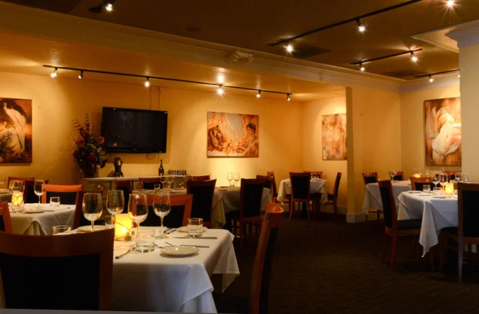 Our private dining room at Michaelangelo's Italian Restaurant & Wine Bar