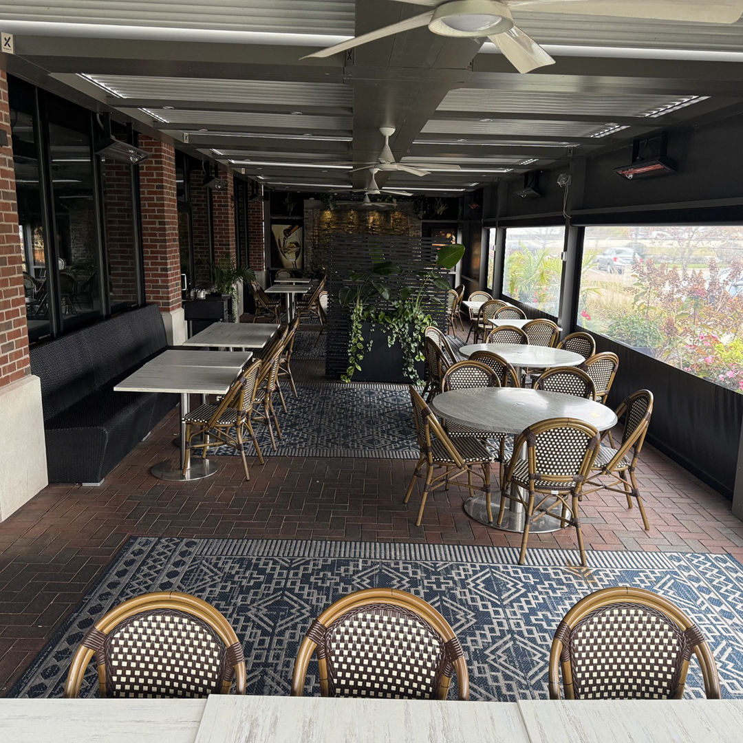 Fully Enclosed Patio Area (West Chester) at Matt the Miller's Tavern Steakhouse