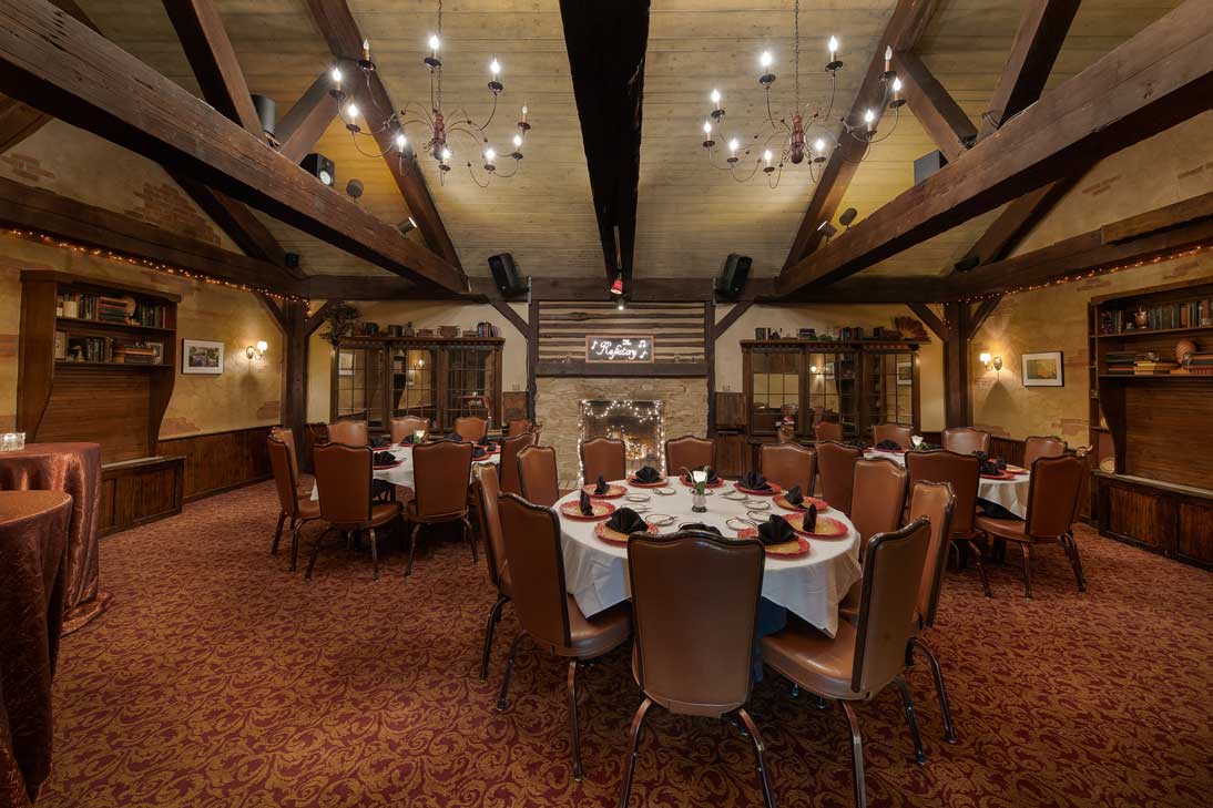 The Library Room at The Refectory Restaurant