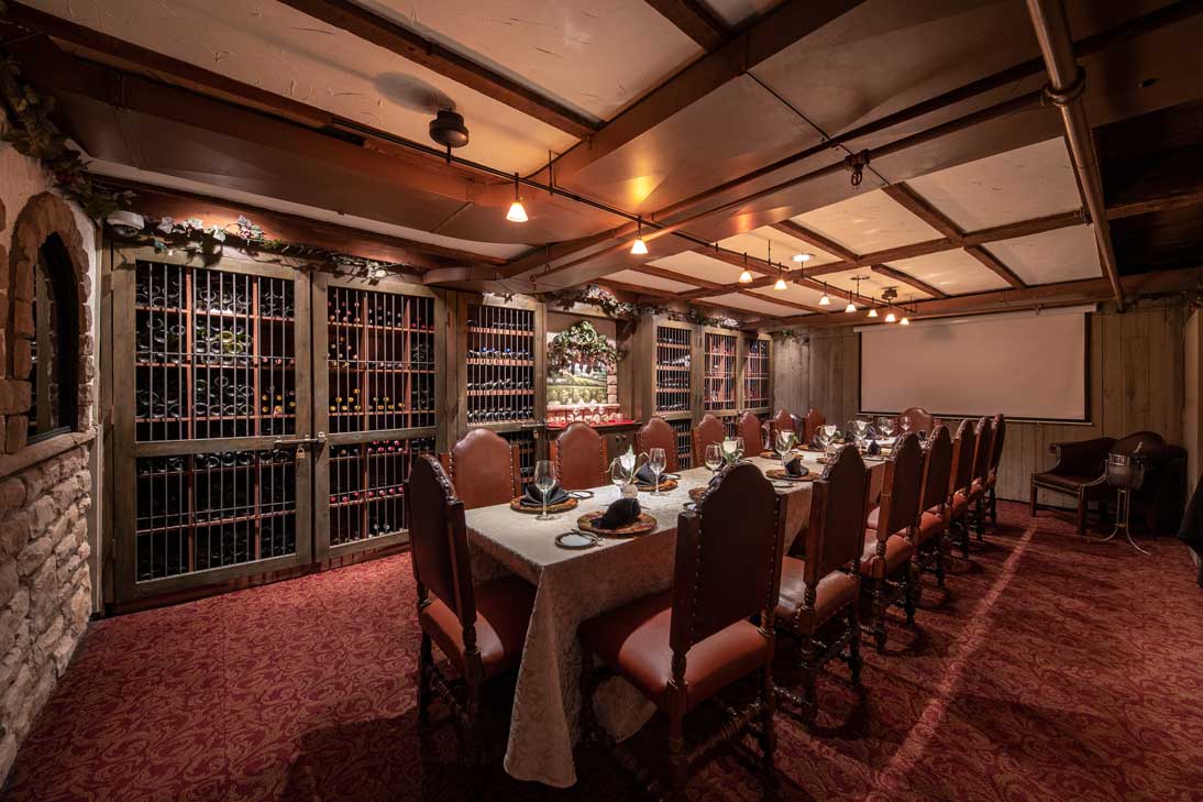 The Wine Room at The Refectory Restaurant