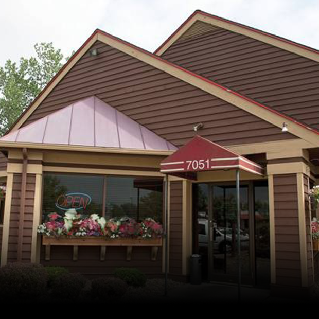 Banquet Room at Hickory House Restaurant