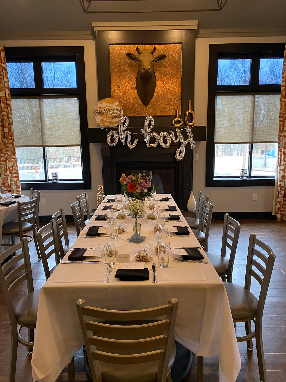 Carbone's Prime private dining 3