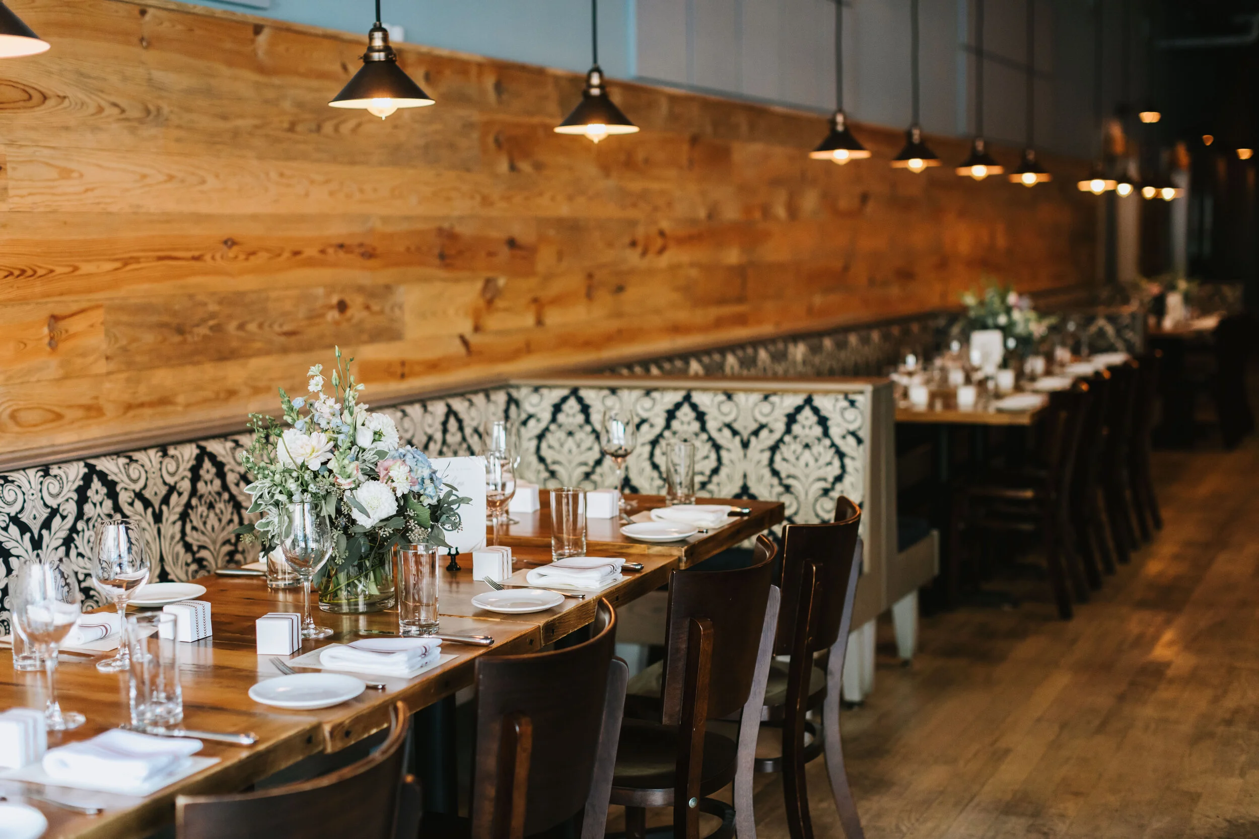 Private dining room at Puritan & Company