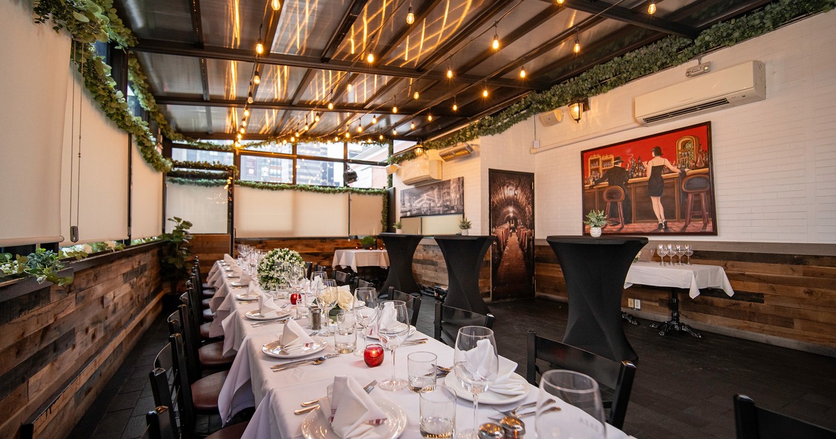 Zaza Italian Gastrobar private dining 3