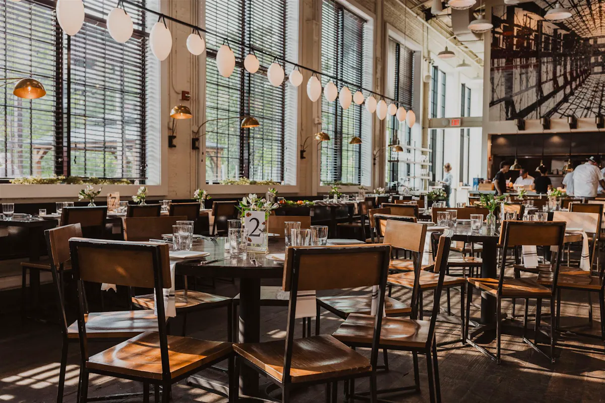 Entire restaurant at Branch Line