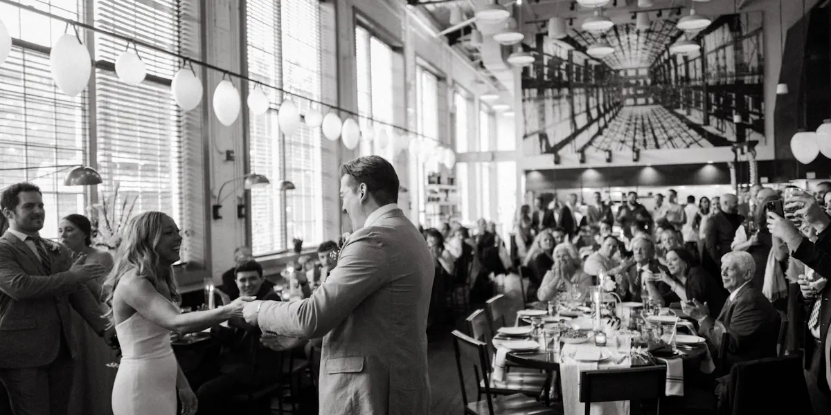 Semi-private dining spaces at Branch Line