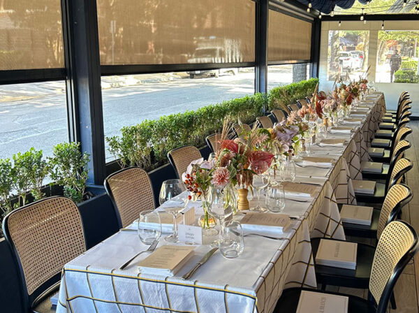 Pérgola Room at Knox Bistro