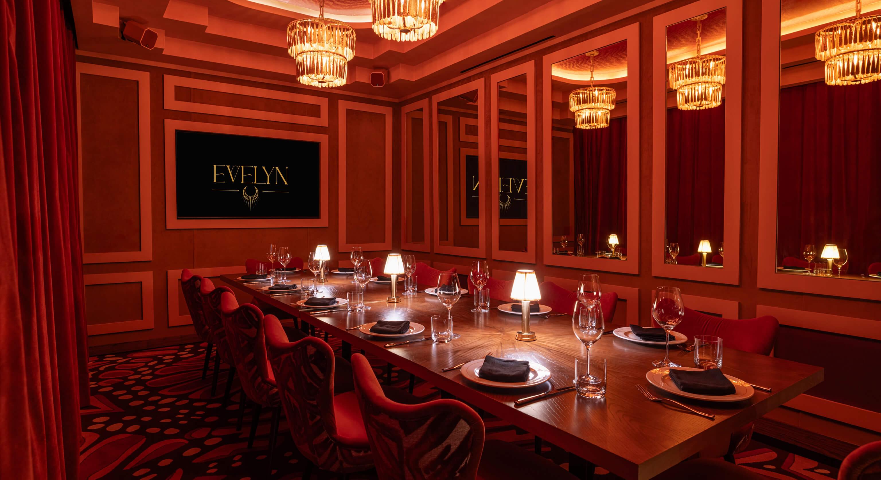 Wine Room at Evelyn
