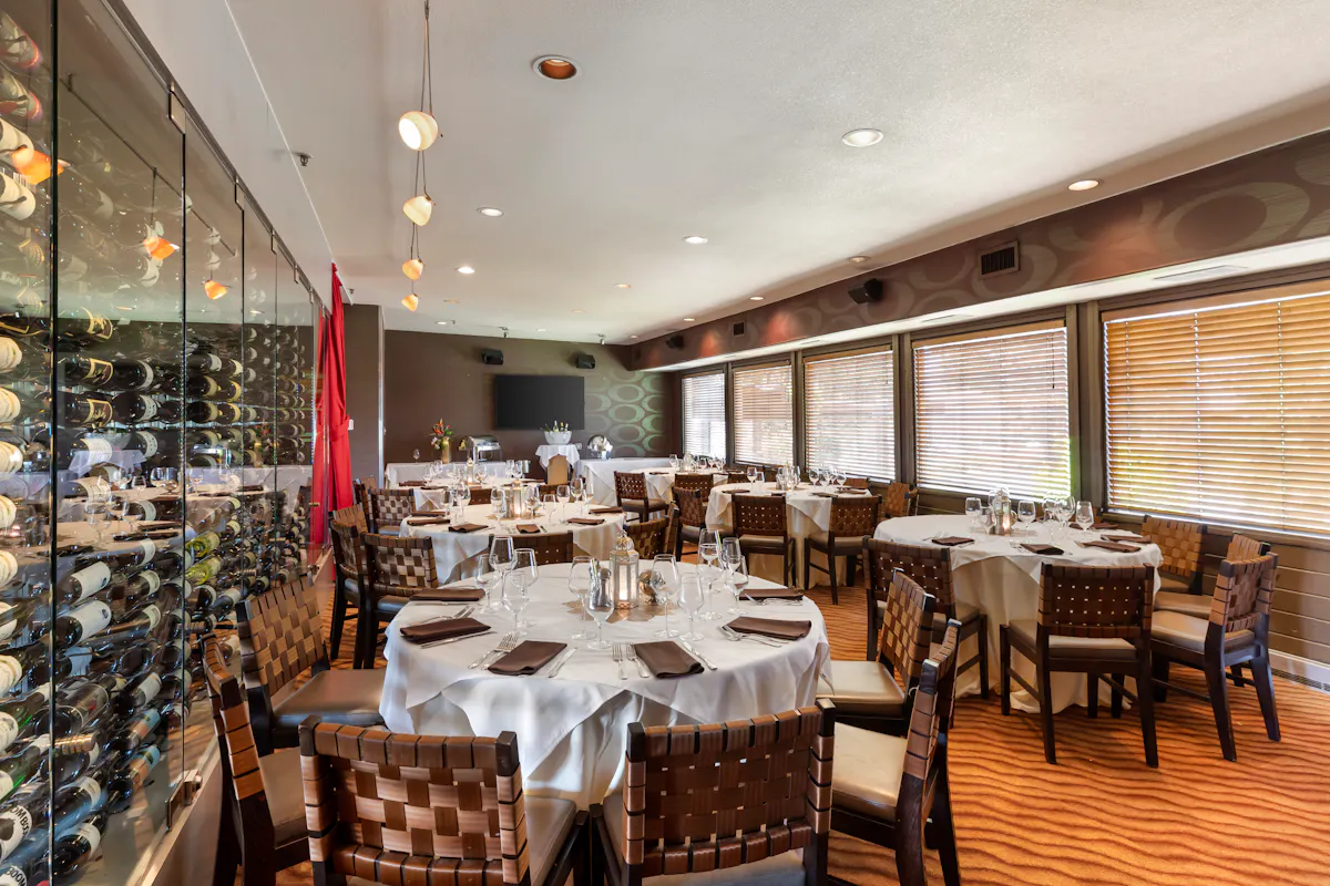 Simms Steakhouse private dining 5