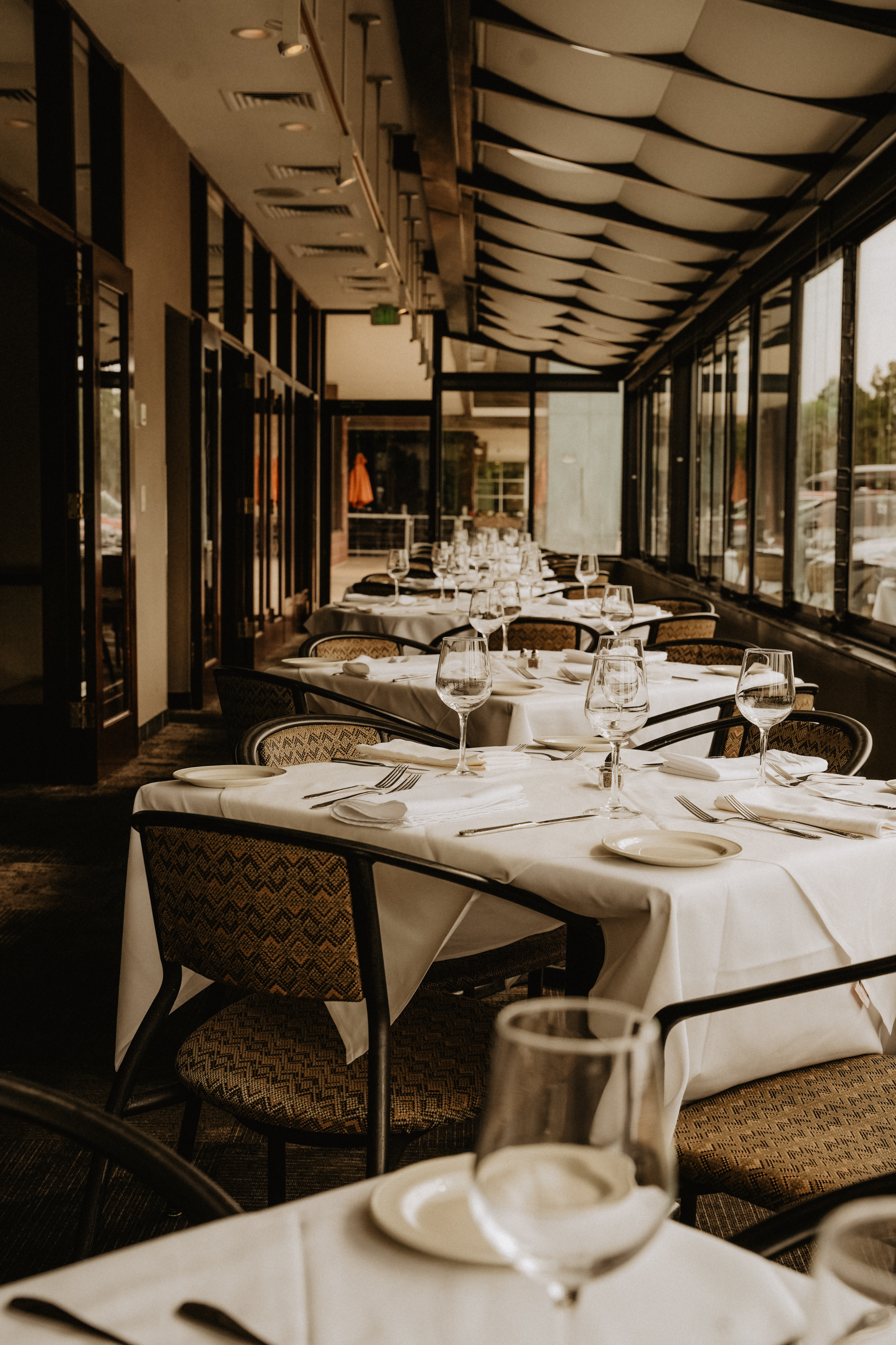 The Enclosed Patio at 240 Union Restaurant