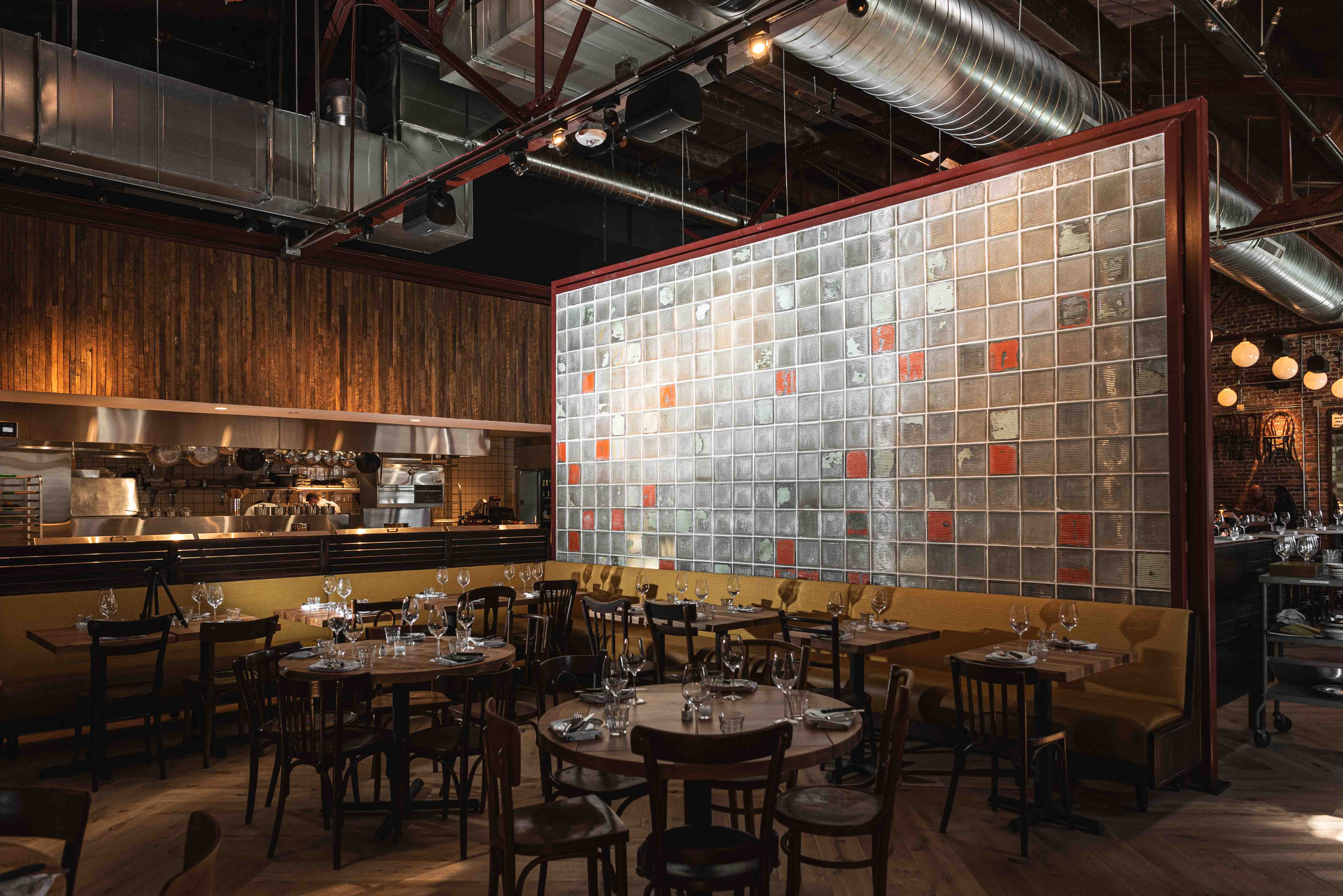 main dining room at Corsica Wine Bar