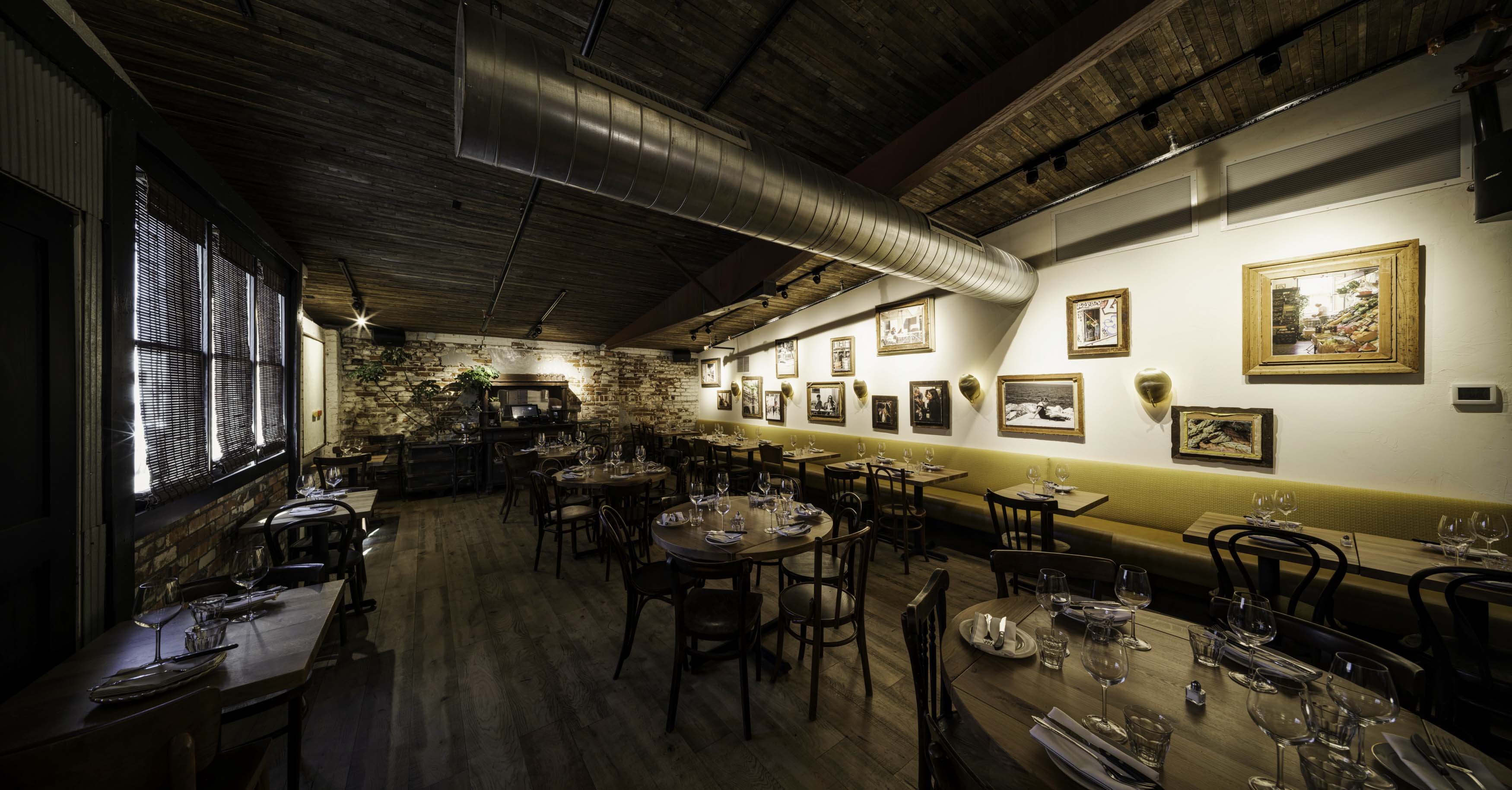 combination main & back dining room at Corsica Wine Bar