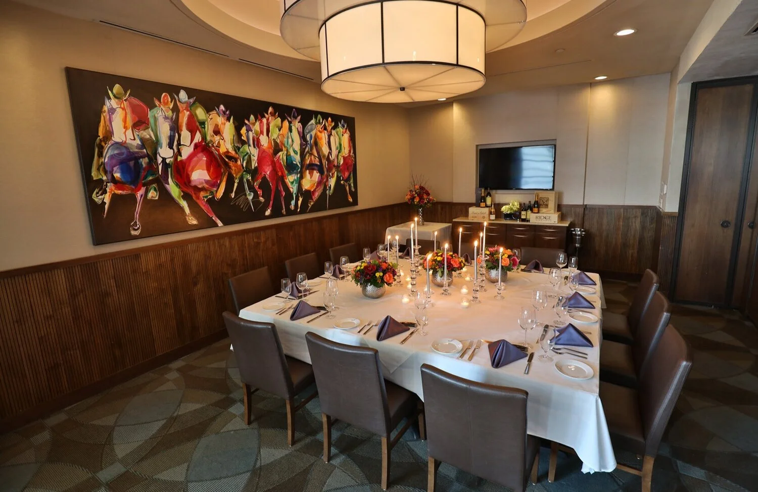 Shanahan's Steakhouse private dining 3