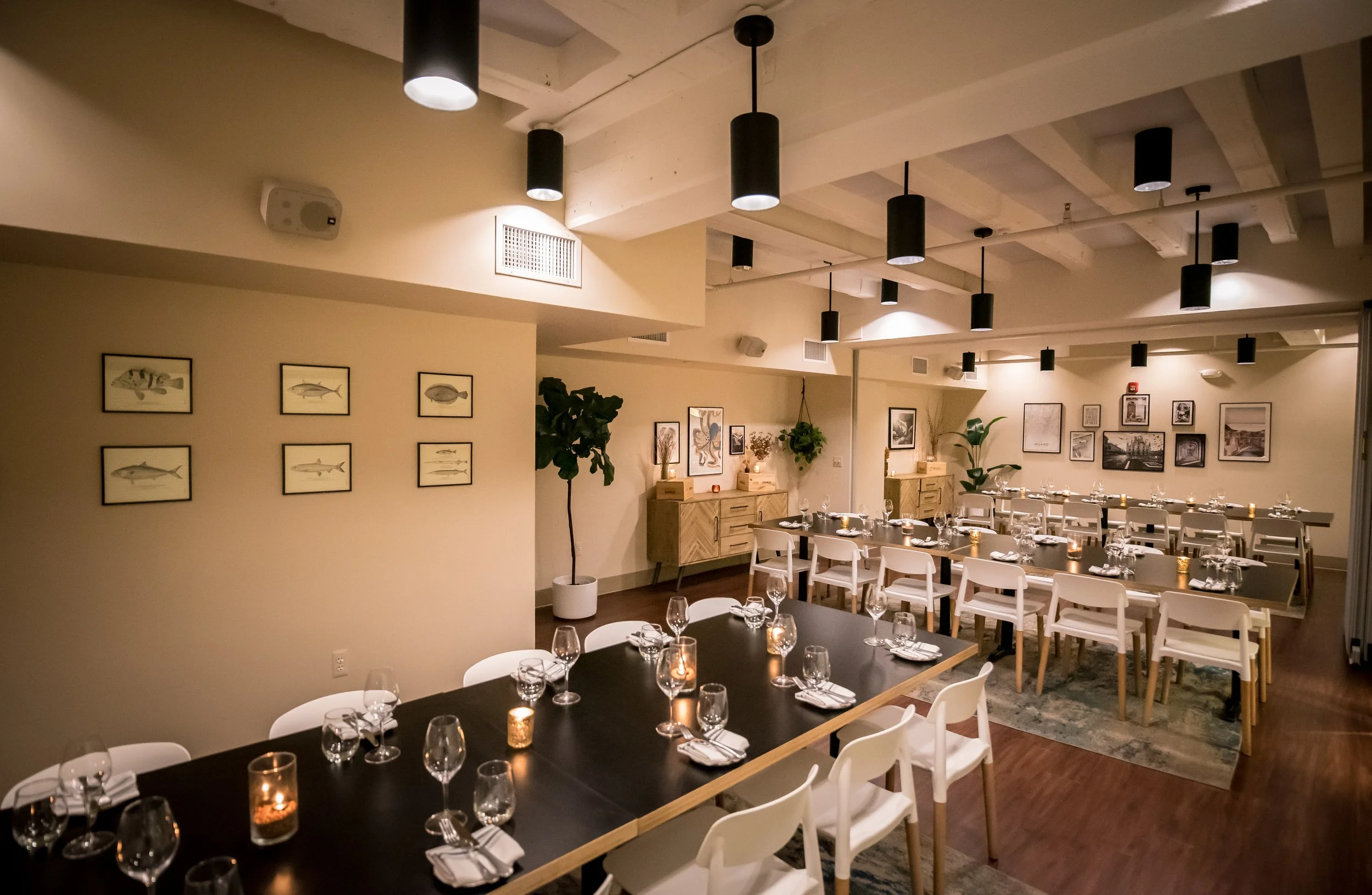 Full Private Dining Room at Oak & Reel