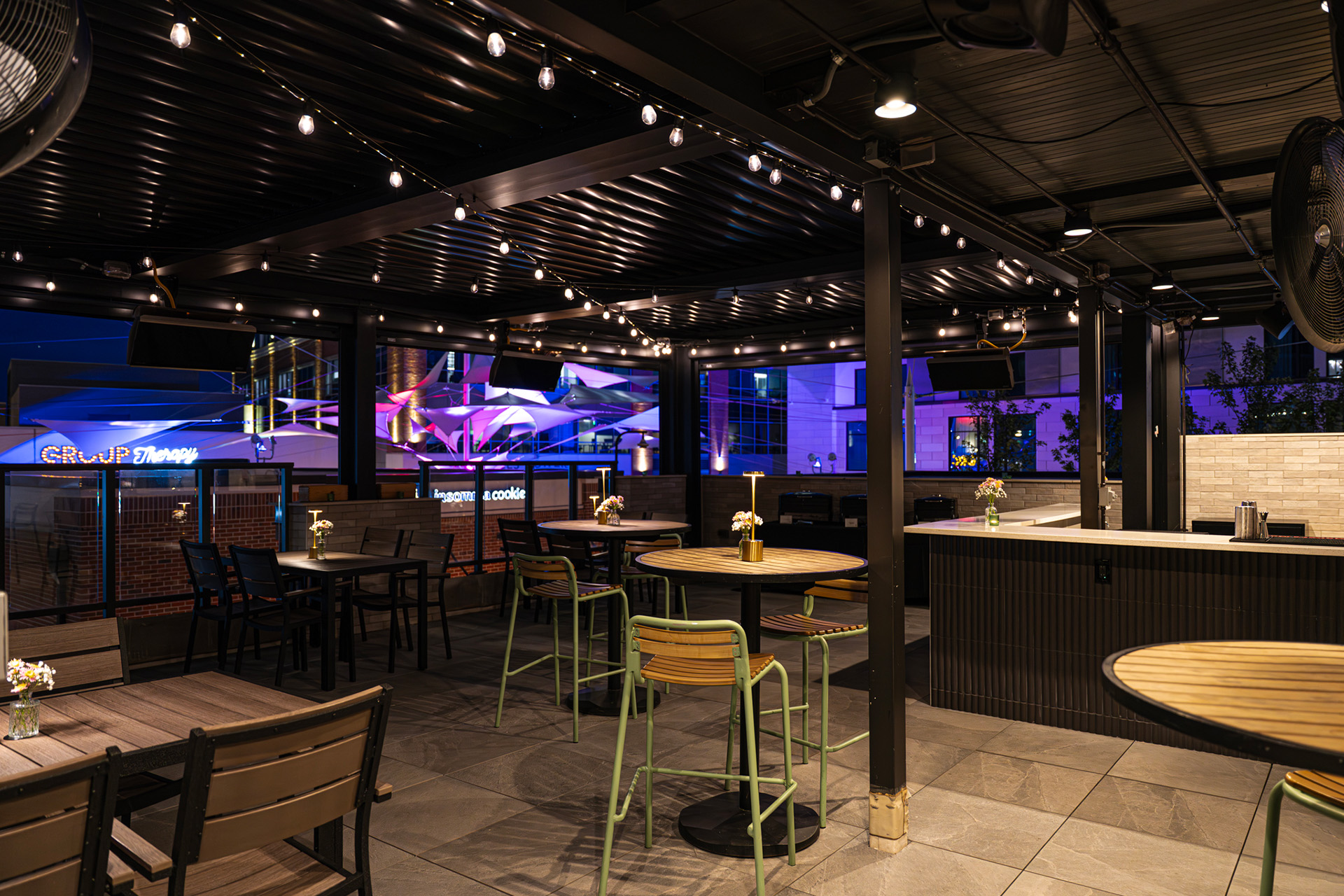 The Rooftop at Camp at Camp Modern American Eatery