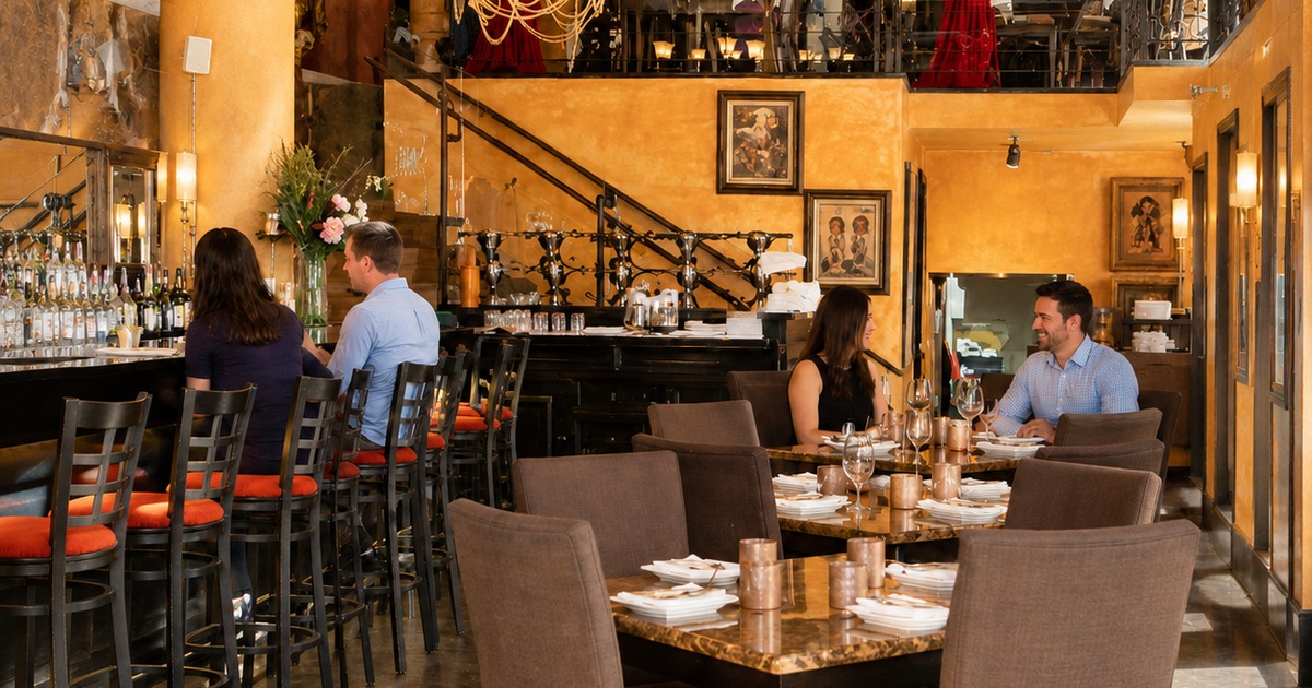 Main Dining Room at Il Sogno Italiano