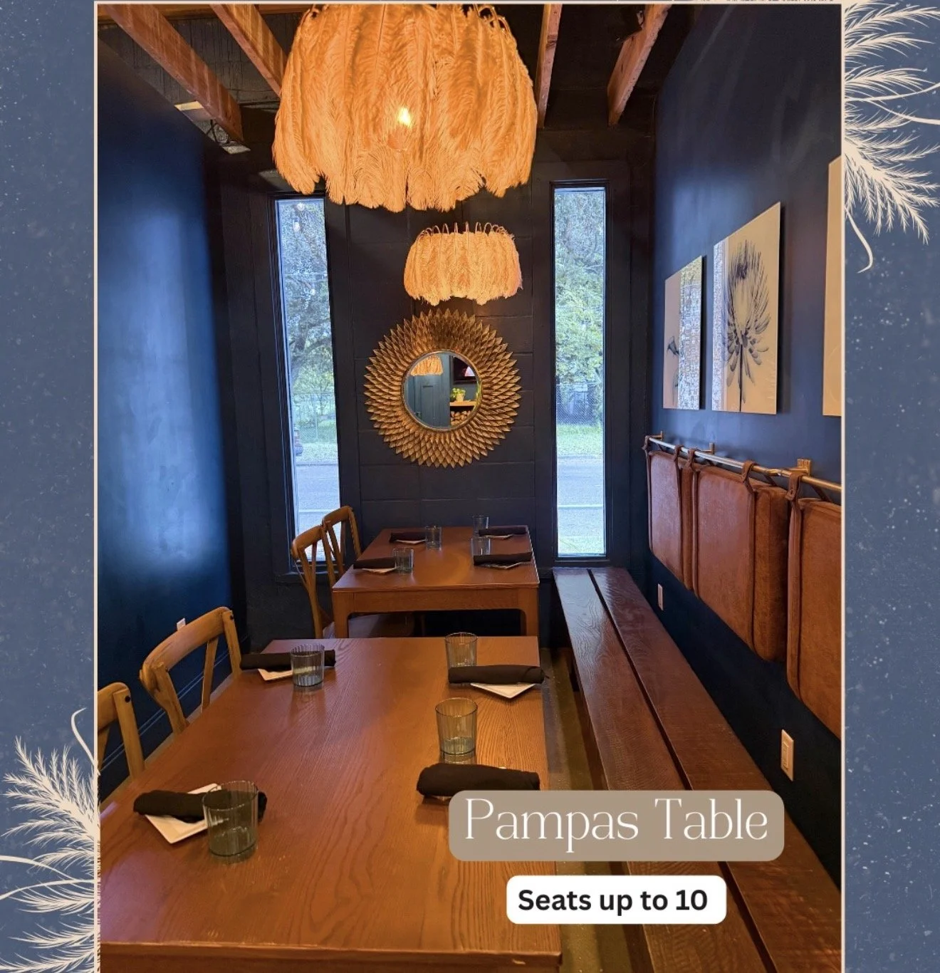 Pampas Table at The District SPR