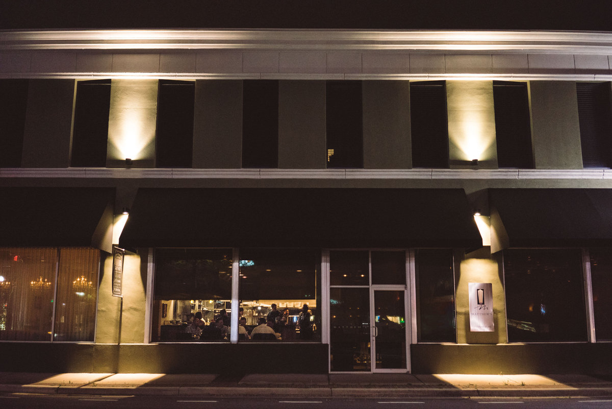 Matthew's Restaurant private dining 3