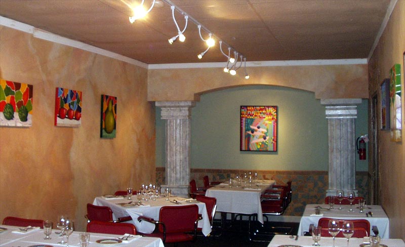 Dwight's Large Private Party Room at Dwight's Bistro