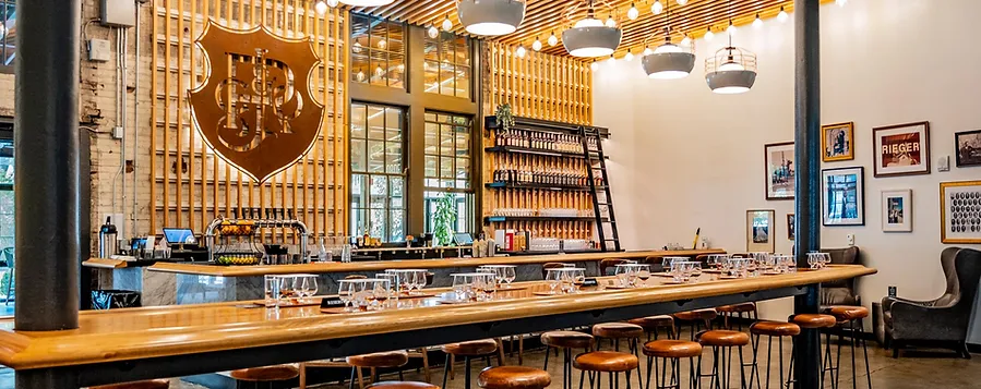 The Atrium and Tasting Room at The Monogram Lounge
