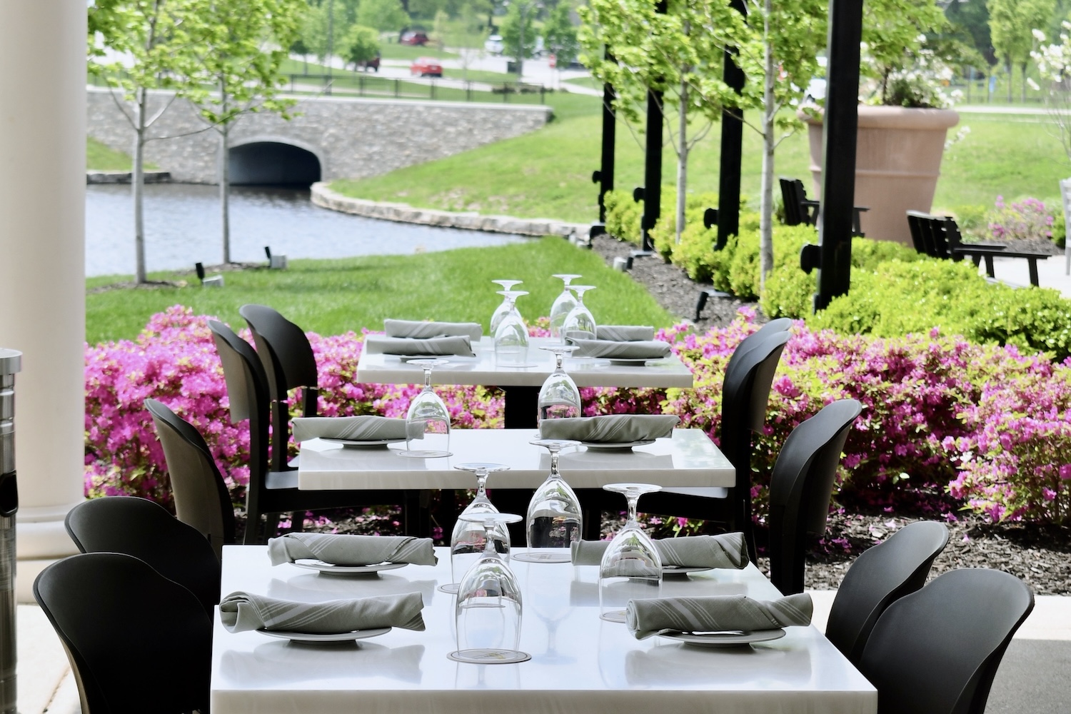 Covered Patio at Verbena Restaurant