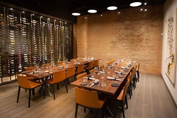 Intimate Private Dining Space at Farina