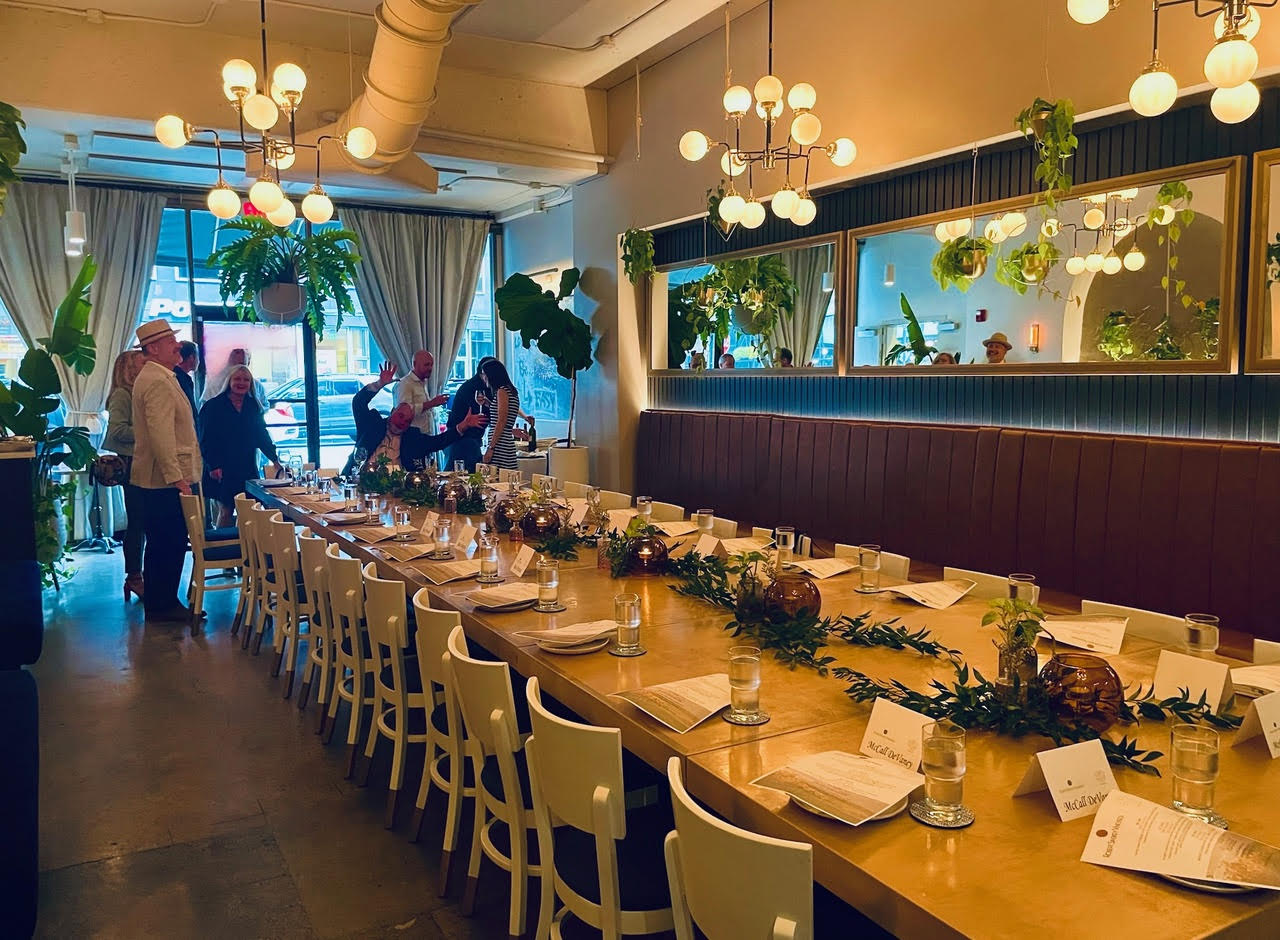 Easy Bistro & Bar private dining