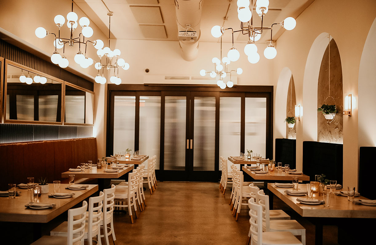 Private dining room (West Village) at Easy Bistro & Bar