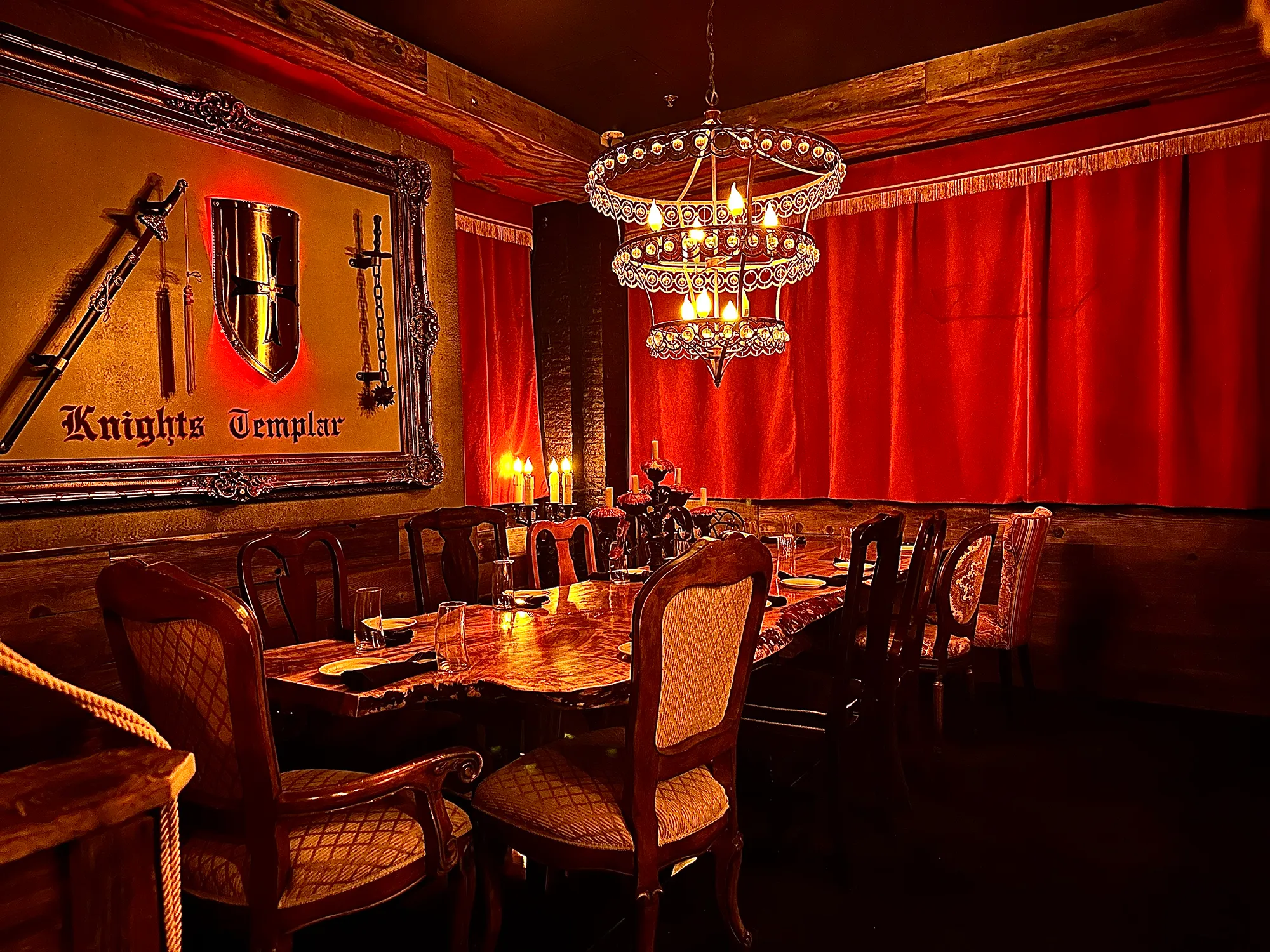 Knights Templar Room at Primal Steakhouse