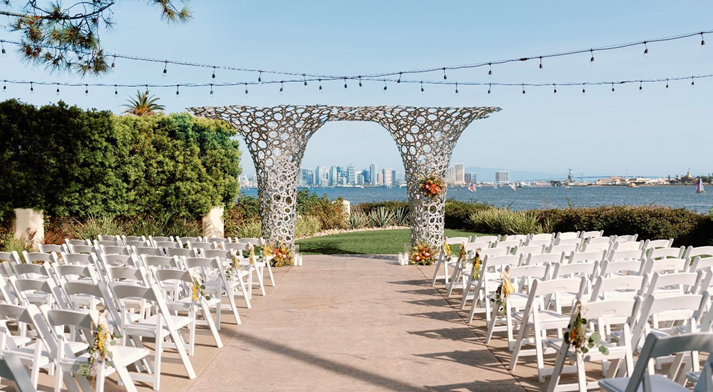 Ceremony Site at Tom Ham's Lighthouse