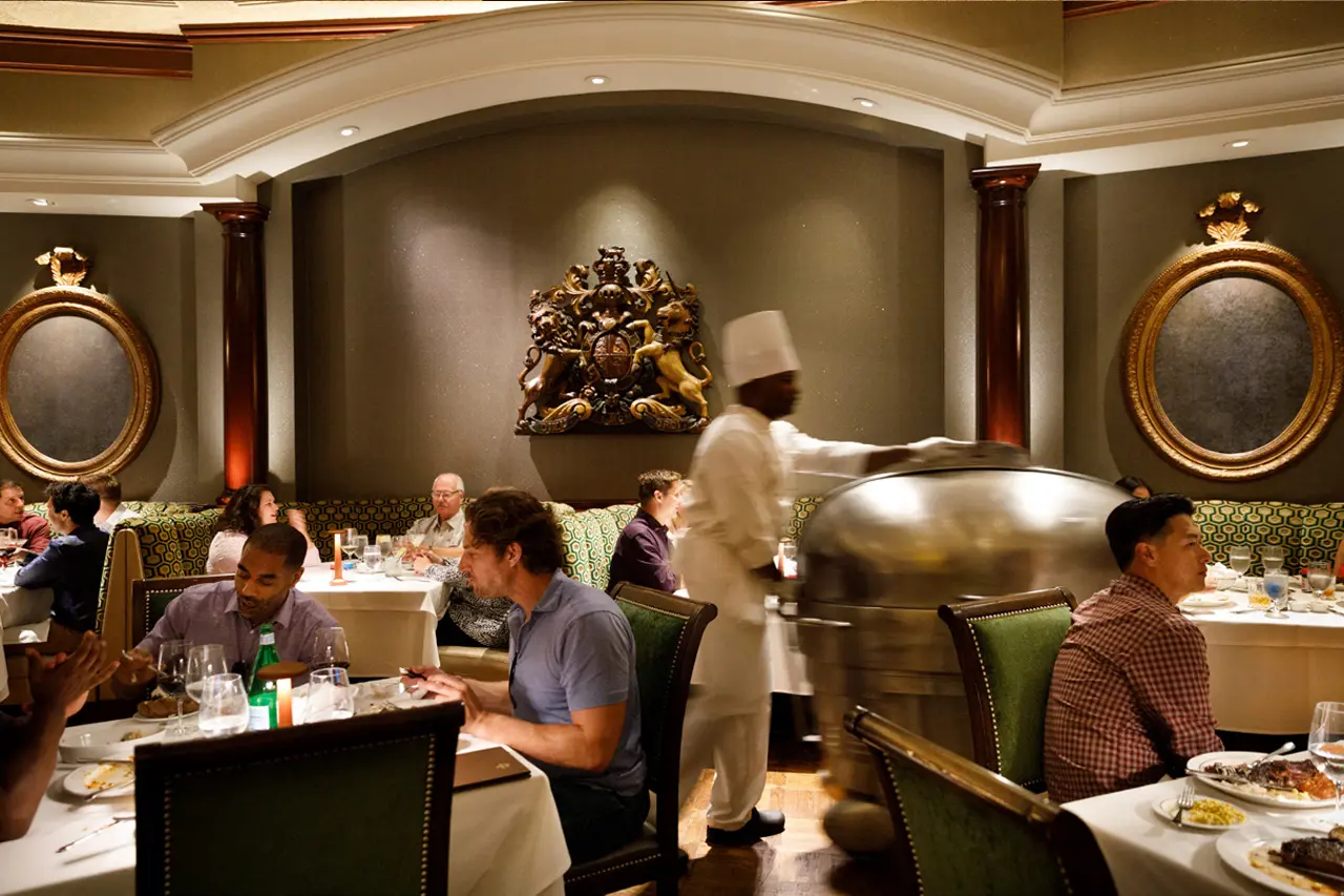 Lawry's The Prime Rib private dining 2