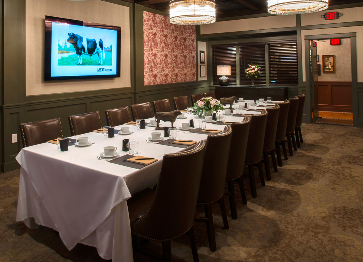 Meat On Ocean private dining 5