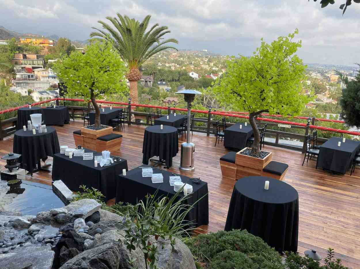 Sky Deck at Yamashiro Hollywood