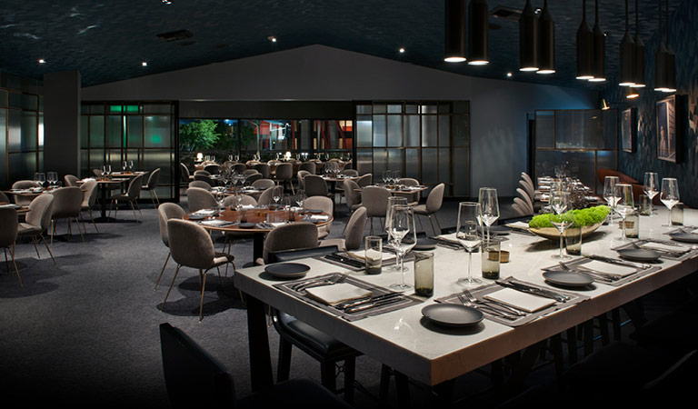 Private dining rooms at Nick + Stef's Steakhouse