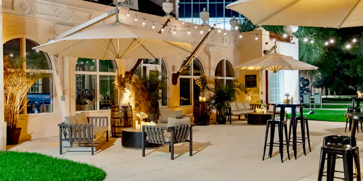 Patio at Rum Room Restaurant & Venu