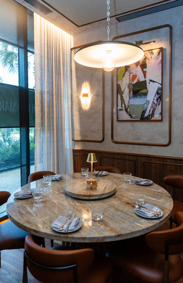 The Monaco Room at Del Mar