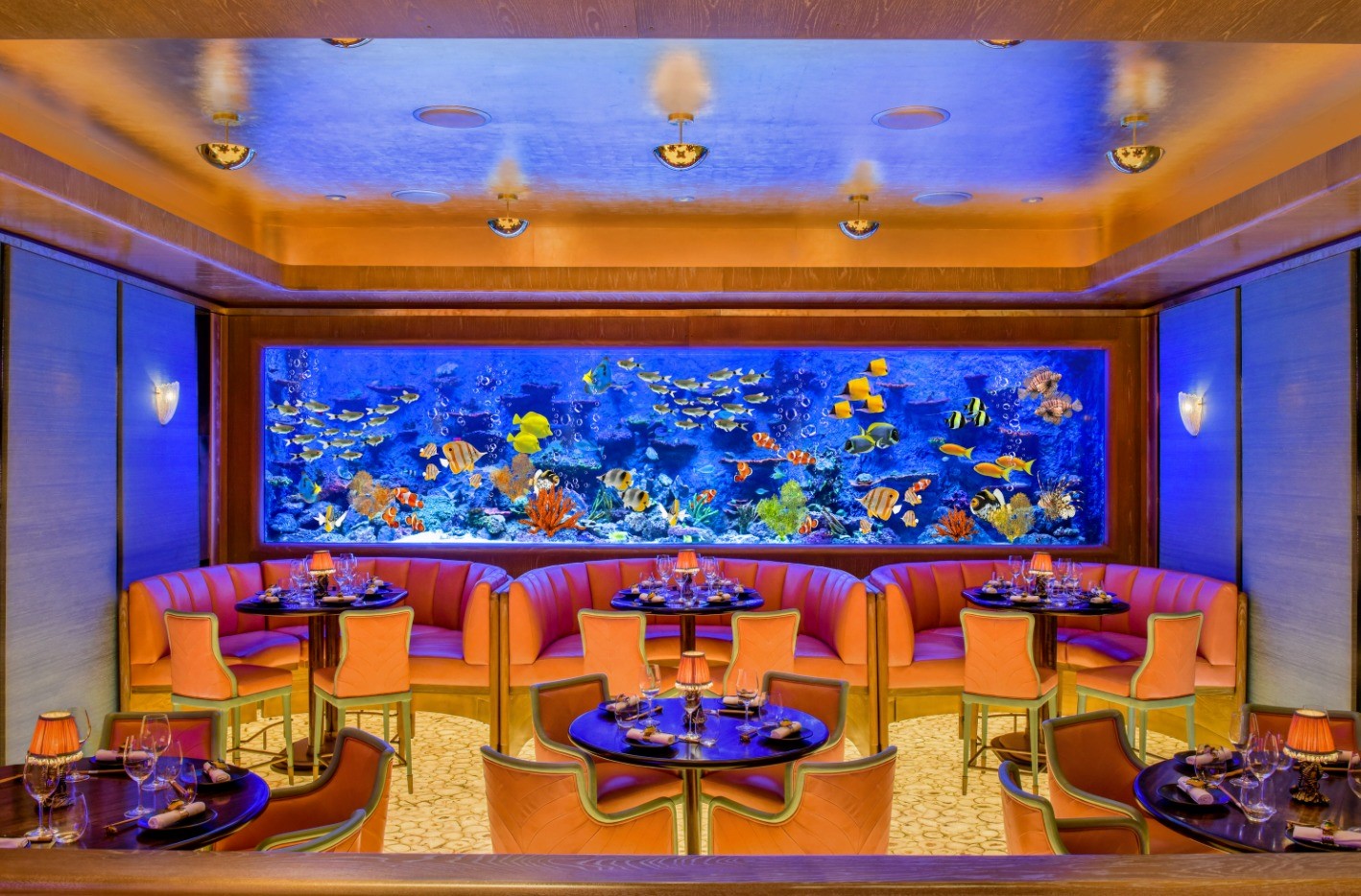 Rainbow Reef room at Sexy Fish Miami
