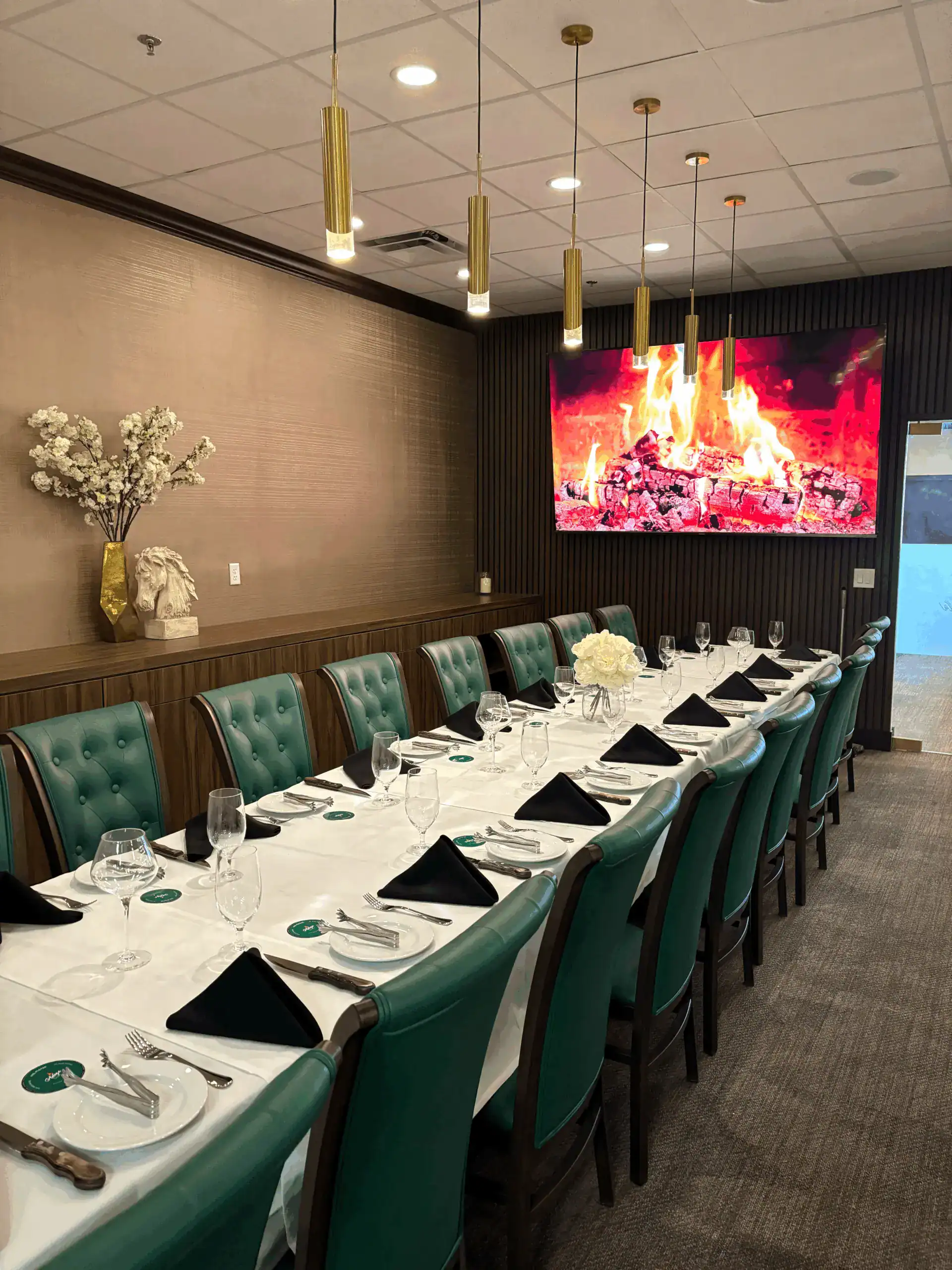Private room for sixteen at Adega Gaucha Brazilian Steakhouse